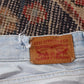 Levi's 711 Red Tab W30 L30 Skinny Blue Denim Jeans