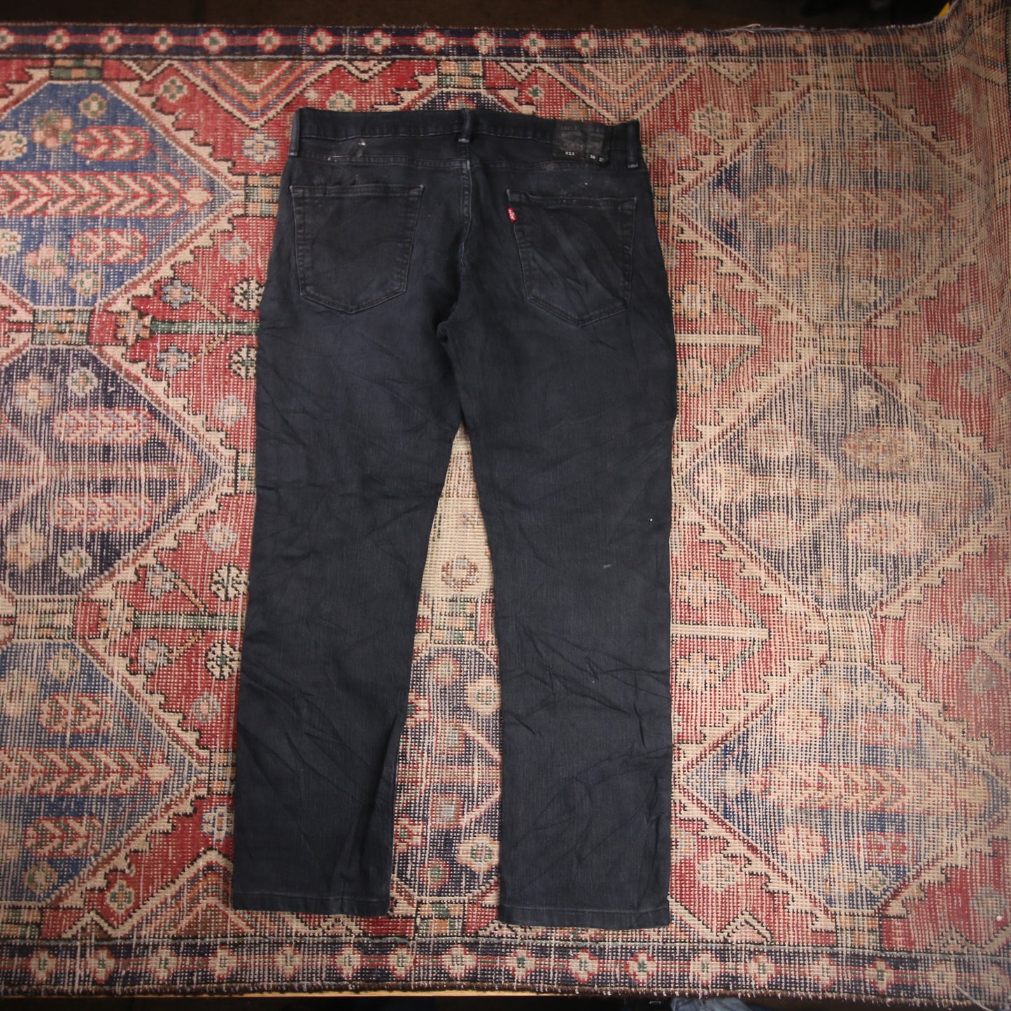 Levi's 511 W36 L28 Slim Fit Black Denim Jeans