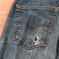 Levi's 513 Red Tab W34 L30 Straight Leg Slim Fit Blue Denim Jeans