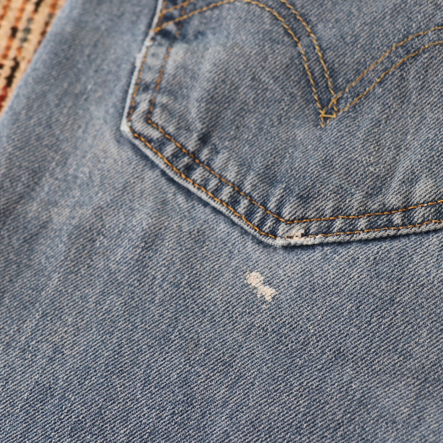 Levi's 550 Red Tab W36 L36 Tapered Leg Relaxed Fit Blue Denim Jeans