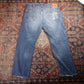 Levi's 559 W40 L29 Straight Leg Relaxed Fit Blue Denim Jeans