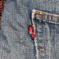 Levi's 505 W38 L30 Straight Leg Regular Fit Blue Denim Jeans
