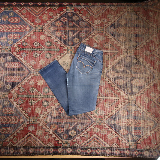 Levi's W28 L29 Skinny Blue Denim Jeans