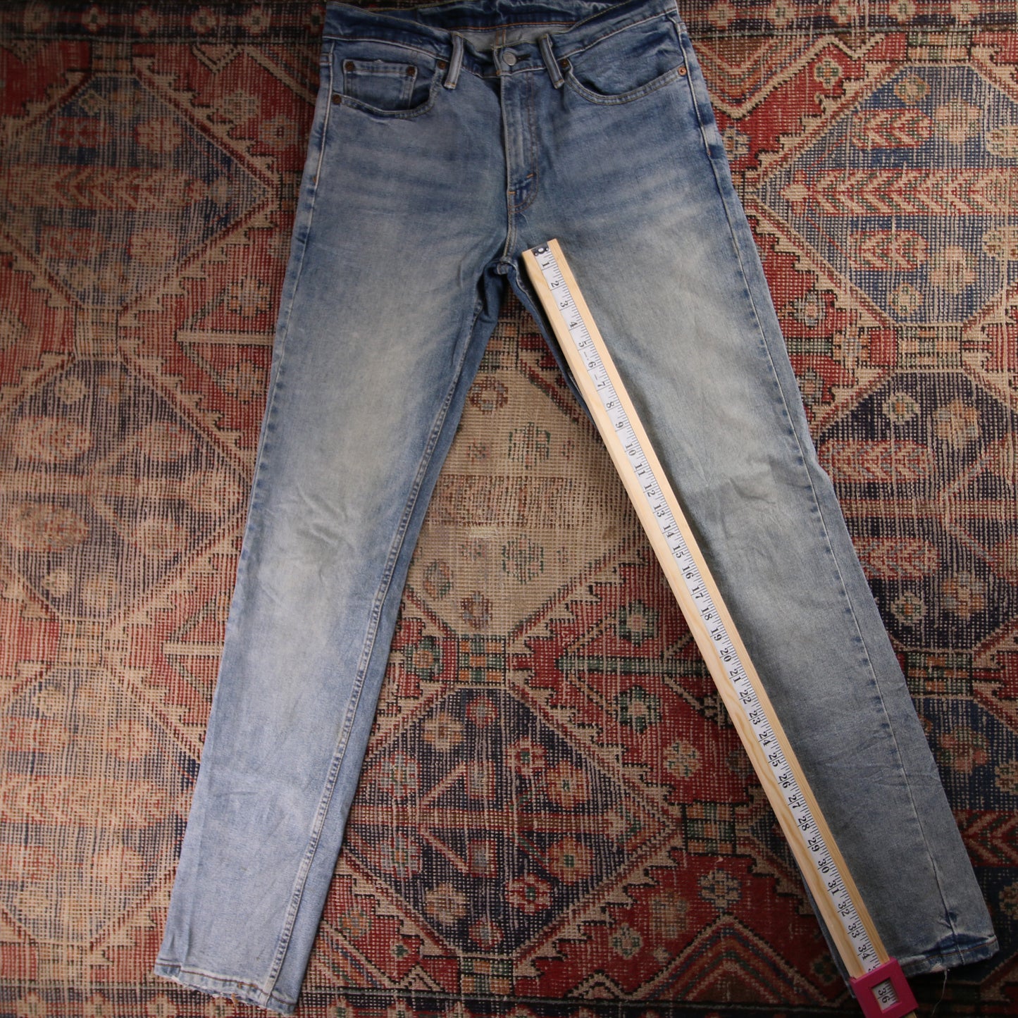Levi's 511 W36 L35 Slim Fit Blue Denim Jeans