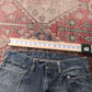 Levi's 508 Red Tab W34 L30 Tapered Leg Regular Fit Blue Denim Jeans