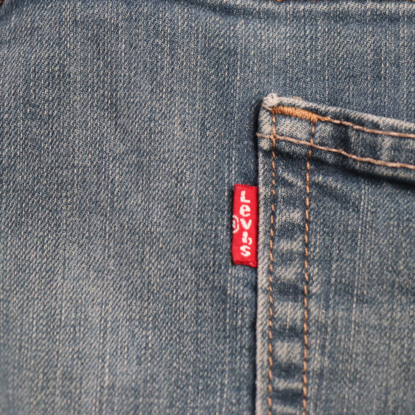 Levi's 514 W38 L32 Straight Leg Blue Denim Jeans