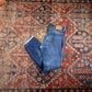 Levi's 502 W34 L30 Tapered Leg Regular Fit Classic Ripped Style Blue Denim Jeans