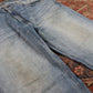 Levi's W38 L31 Straight Leg Blue Denim Jeans