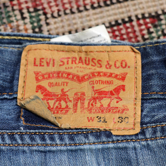 Levi's 514 W32 L28 Straight Leg Blue Denim Jeans