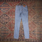 Levi's 721 W26 L27 Skinny Classic Ripped Style Blue Denim Jeans