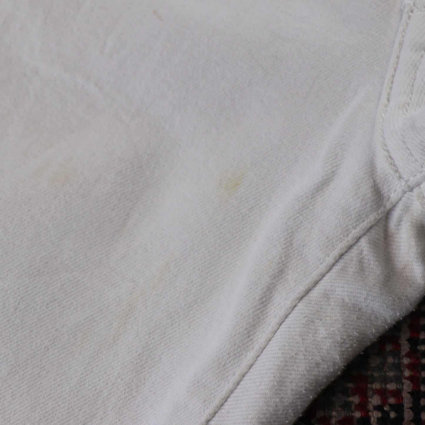 Levi's W32 L31 Mid Rise Skinny Fit White Denim Jeans