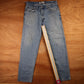 Levi's 550 Red Tab W34 L31 Tapered Leg Relaxed Fit Blue Denim Jeans