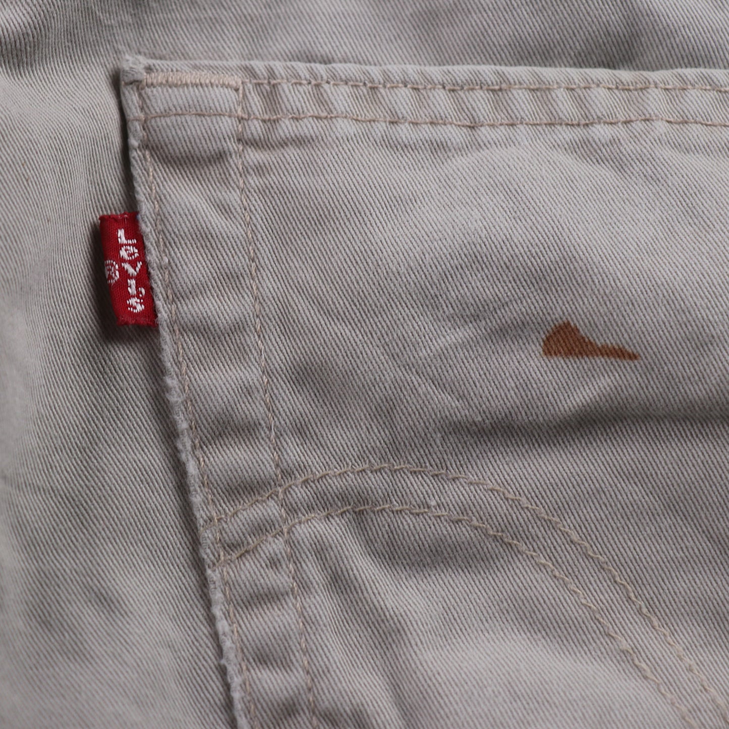 Levi's 581 Red Tab W34 L29 Straight Blue Denim Jeans