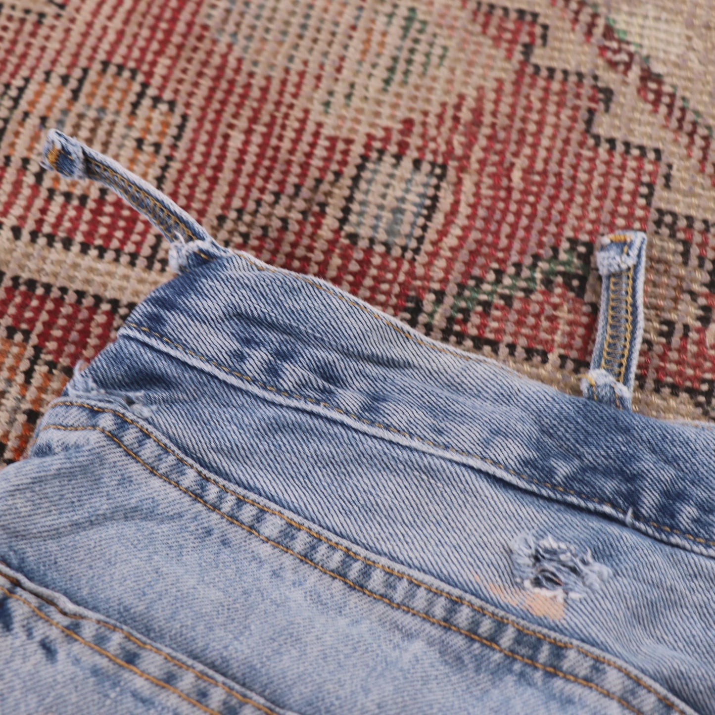 Levi's 550 W40 L30 Tapered Leg Relaxed Fit Blue Denim Jeans