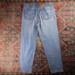Levi's 550 Red Tab W36 L31 Tapered Leg Relaxed Fit Blue Denim Jeans