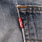 Levi's 514 Red Tab W34 L27 Straight Leg Blue Denim Jeans
