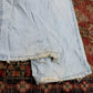 Lee W30 L32 Straight Leg Relaxed Fit Classic Ripped Style Blue Denim Jeans