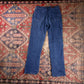 Lee W28 L27 Straight Leg Regular Fit Blue Denim Jeans