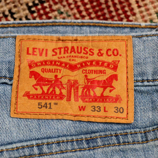 Levi's 541 W34 L28 Tapered Leg Blue Denim Jeans