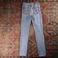 Levi's W26 L33 Skinny Classic Ripped Style Blue Denim Jeans