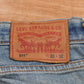 Levi's 511 Red Tab W34 L31 Slim Fit Blue Denim Jeans