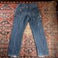Lee W36 L31 Carpenter Classic Ripped Style Blue Denim Jeans