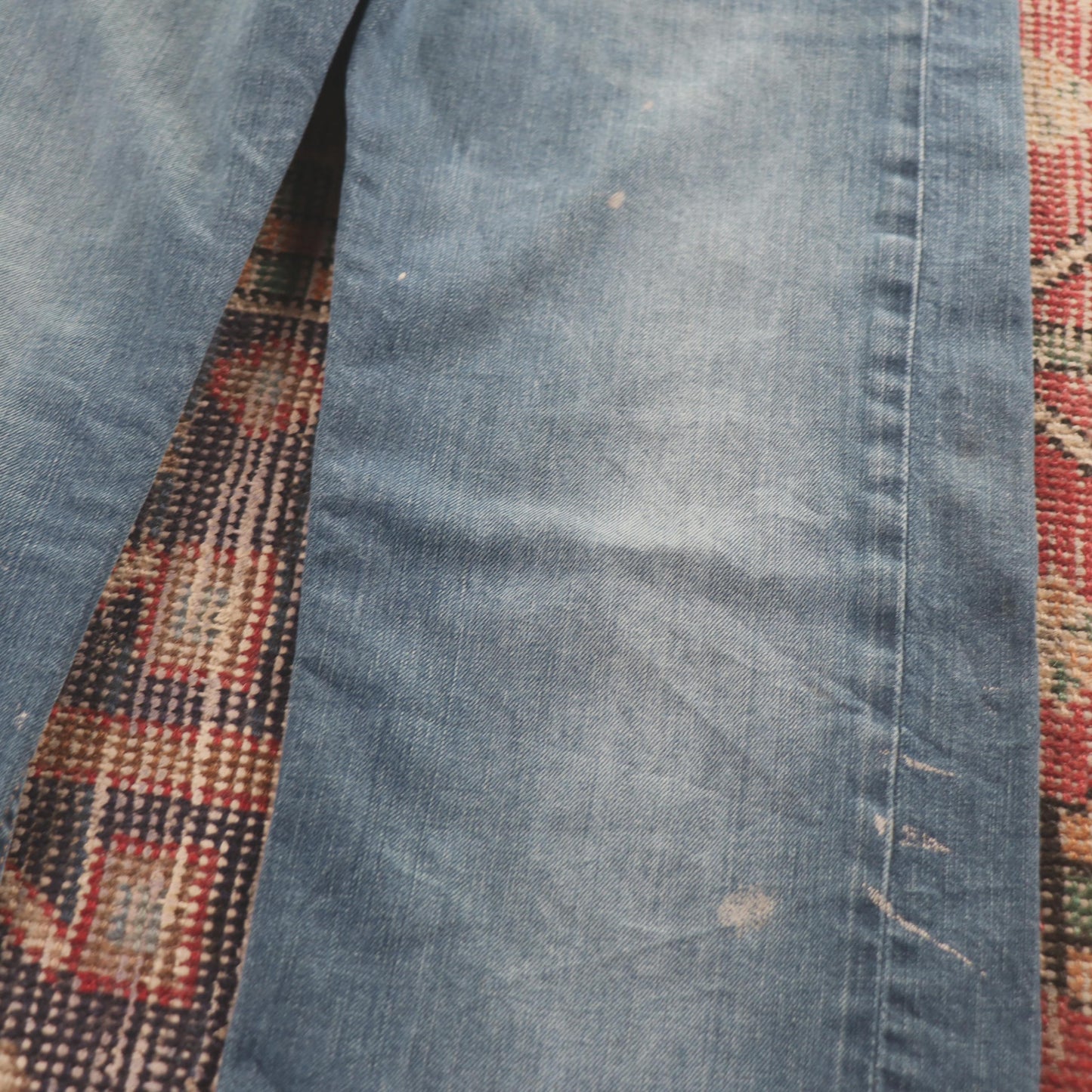 Levi's 505 Red Tab W28 L30 Straight Leg Regular Fit Blue Denim Jeans