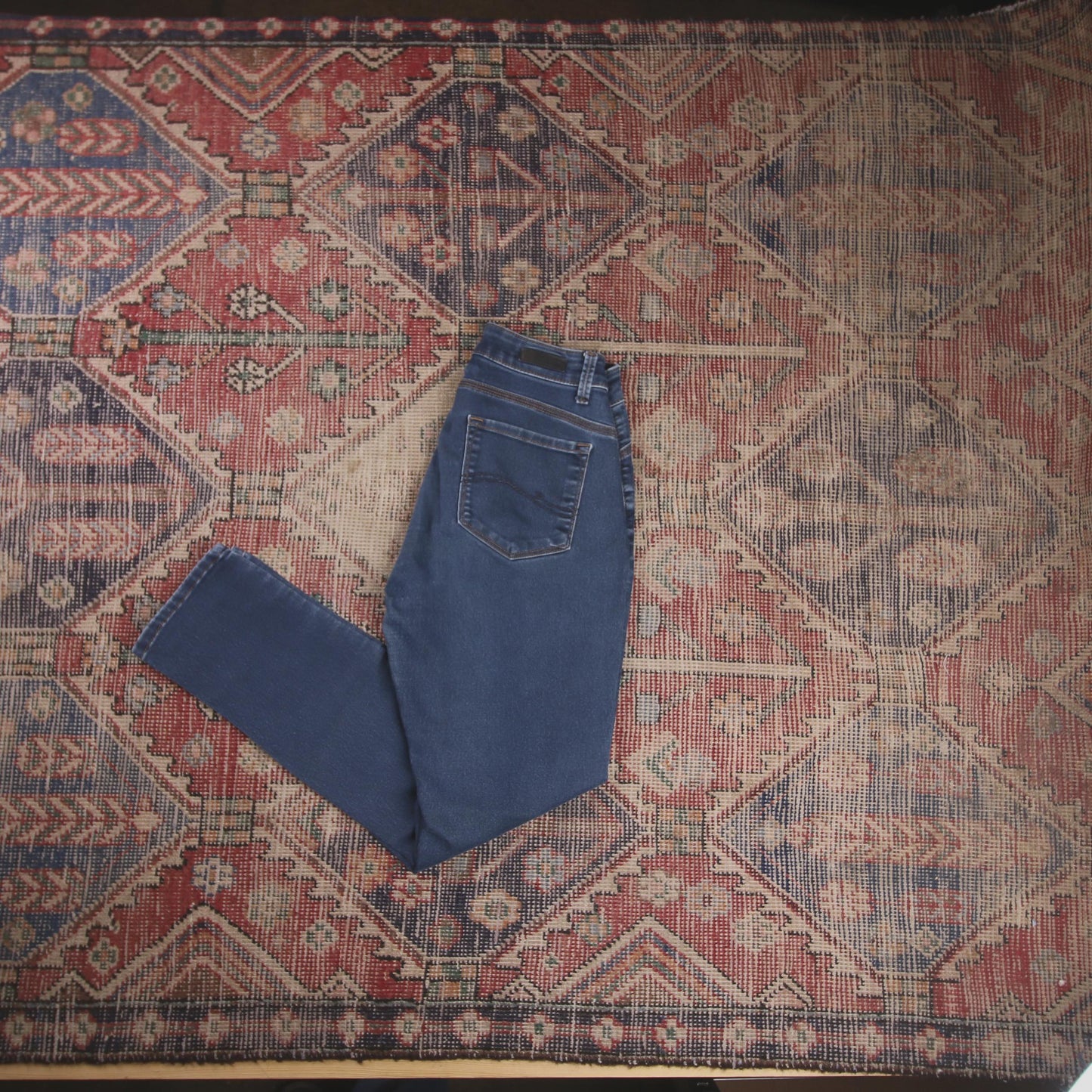 Lee W28 L27 Skinny Blue Denim Jeans