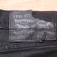 Levi's Red Tab W34 L29 Slim Black Denim Jeans