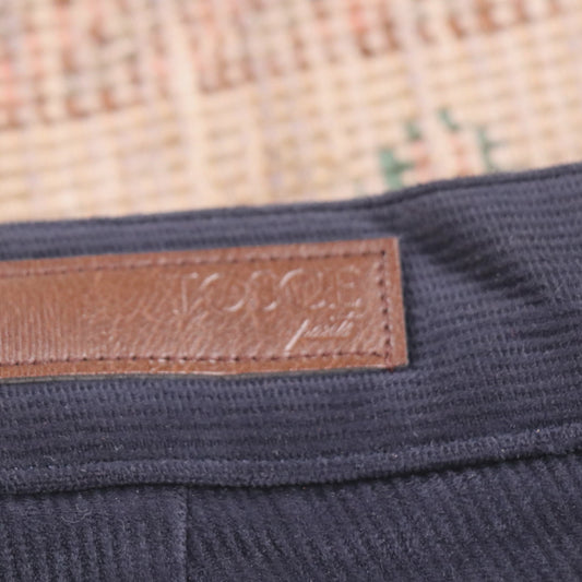Unbranded W38 L28 Straight Leg Blue Corduroy Trousers