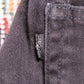 Levi's W26 L25 Skinny Classic Ripped Style Black Denim Jeans