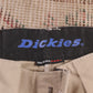 Dickies W30 L27 Straight Leg Beige Cotton Blend Trousers