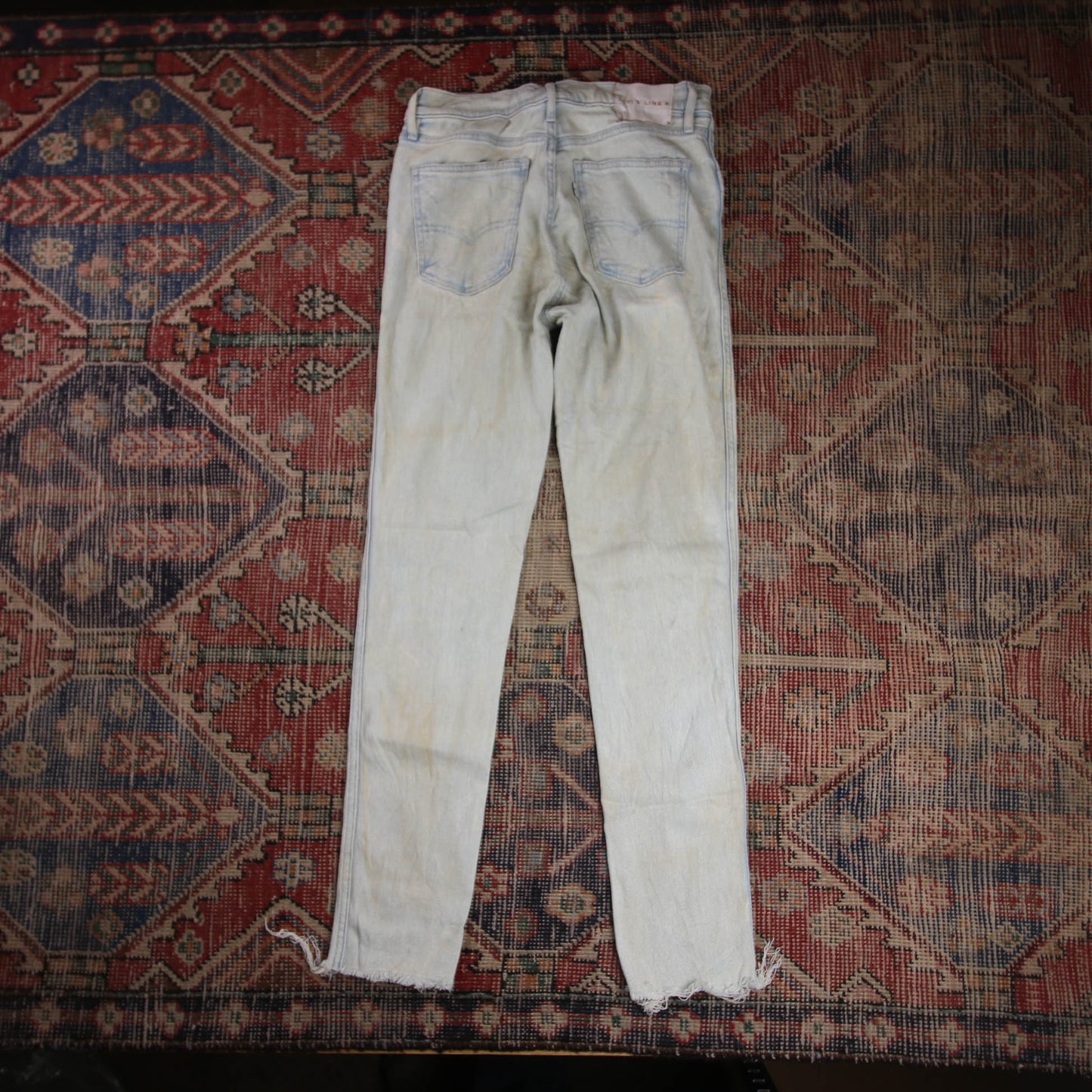 Levi's W28 L30 Skinny Blue Denim Jeans