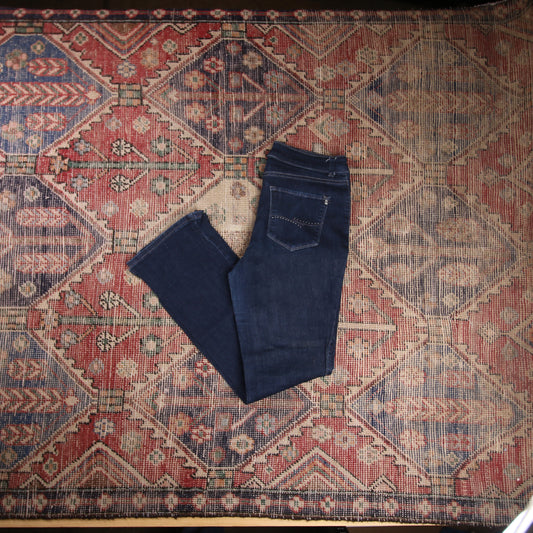 Lee W30 L31 Straight Leg Blue Denim Jeans