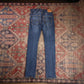 Levi's 520 W28 L31 Tapered Leg Slim Fit Blue Denim Jeans