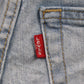 Levi's 512 Red Tab W32 L31 Tapered Leg Slim Fit Blue Denim Jeans