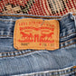Levi's W34 L30 Straight Leg Classic Ripped Style Blue Denim Jeans