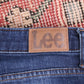 Lee W30 L28 Straight Leg Blue Denim Jeans