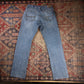Wrangler W32 L32 Straight Leg Relaxed Fit Blue Denim Jeans