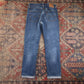 Levi's 502 W34 L30 Tapered Leg Regular Fit Classic Ripped Style Blue Denim Jeans