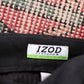IZOD W34 L33 Straight Leg Black Cotton Blend Trousers