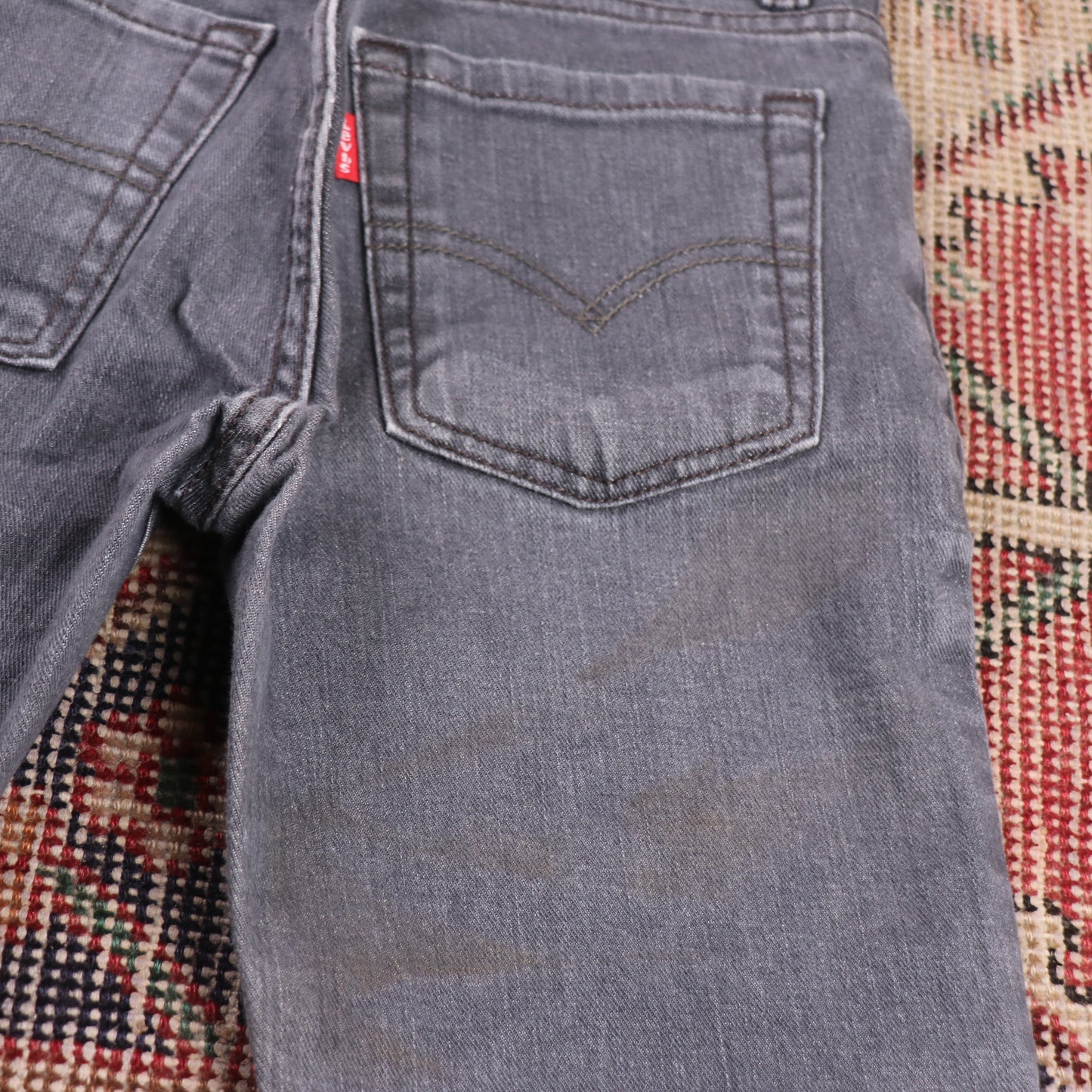 Levi's 510 W26 L26 Skinny Grey Denim Jeans