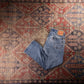 Levi's 505 Red Tab W32 L29 Straight Leg Regular Fit Blue Denim Jeans