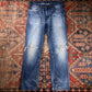 Levi's 541 W36 L31 Tapered Leg Classic Ripped Style Blue Denim Jeans