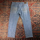 Wrangler W36 L30 Straight Blue Denim Jeans