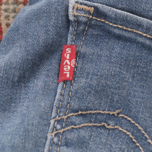 Levi's W28 L28 Skinny Blue Denim Jeans
