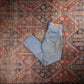 Levi's 314 W30 L28 Skinny Classic Ripped Style Blue Denim Jeans