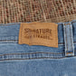 Levi's Signature W34 L25 Boyfriend Classic Ripped Style Blue Denim Jeans