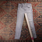 Levi's 712 Red Tab W28 L29 Slim Grey Denim Jeans