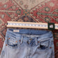 Levi's 519 Red Tab W28 L30 Slim Straight Blue Denim Jeans